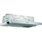 Bosch Serie 2 Dfm064W54 cooker hood Semi built-in Pull out Metallic  Silver 388 m3/h B 4242005231997 Tvaika nosūcējs