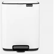Brabantia Bo Pedal Bin 7L - White  8710755236884 atkritumu tvertne