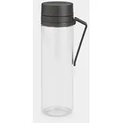 Brabantia Make  Take ūdens pudele ar sietiņu dark grey 148842 8710755148842 Virtuves piederumi