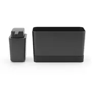 Brabantia virtuves piederumu organizators  ziepju dozators Dark Grey 302602 8710755302602 Virtuves piederumi