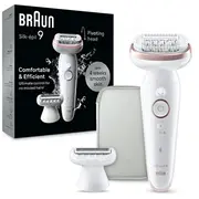Braun Ses9-030 Silk epil 9  Operating time Max 50 min Number of power levels 2 Wet Dry White/Rose 7500435225229 9-030 Br2-225229 Brn225229 S71001370 Ses9030 Epilators