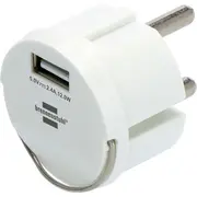 Brennenstuhl Socket insert with Usb 2.4A  1508110 adapteris