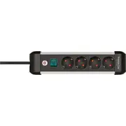 Brennenstuhl Steckdosenleiste Premium-Alu-Line 4Fach 1 8M  1391030400 Ups aksesuāri
