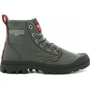 Buty trekkingowe meskie Palladium Pampa Hi Dare 76258-325-M Zielone 45  76258 325 M Tūrisma apavi