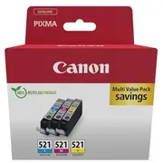 Canon Cli-521 Ink Cartridge Multipack  2934B015 toneris