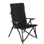 Chair Tourism Black 61X58X94Cm  4772013459606 Ac5969G Dārza mēbeles
