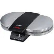 Cloer Double Waffle Iron 1329 1200W silver  Waffelautomat vafeļu panna