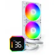 Cpu Cooler Multi Socket White/Hyperflow Digital 240 Montech  Hyperflow W procesora dzesētājs ventilators