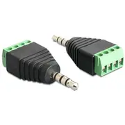 Delock 65453 3.5Mm 4Pin black  Grn Kabelschnittstellen-/Adapter kabelis vads