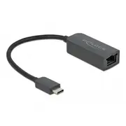 Delock Adapter Usb Typ-C Stecker zu 2 5 Gigabit Lan kompakt  66645 adapteris