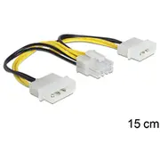 Delock Cable Power 8Pin Eps2X4Pin molex  83410