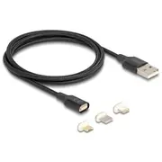 Delock Usb-Kabel Magnetisch 3 in 1 8Pin Lighting Usbmb/T-C  88165 kabelis vads