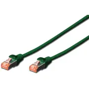 Digitus Dk-1644-030/G Cat 6 S-Ftp patch cable. Lsoh. Awg 27/7. Length 3M. green  Dk 1644 030/G kabelis vads
