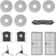 Dreame X40 Ultra Accessories Kit Rubber Brush  Side Brushes Dust Box Filters 6976233670355 Rak49 20010100001067 Rak49-X40 aksesuārs putekļsūcējam