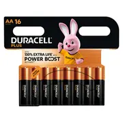Duracell Plus Boost Mn 1500 Bl16  Aa 3204 151261 176393 5000394176386 Baterija