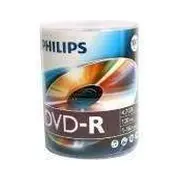 Dvd-R Philips 4 7Gb 100Pcs spindel 16X  Dm4S6B00F/00 Phovrg4710016Sp matricas