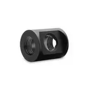 Ek Water Blocks Ek-Quantum Torque T- Splitter 3X G1/4 Zoll Ig - schwarz  3831109826683 ūdens dzesēšanas sistēmas piederumi