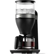 Ekspres przelewowy Philips Cafe Gourmet Hd5416/60  filter machine Black/Silver Kafijas automāts