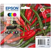 Epson 503 Chilischoten Tinte Multipack 4-Farbig Xl mit Rf/Am Tag  C13T09R64020 kārtridžs