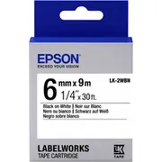 Epson Lk-2Wbn Label Cartridge Standard Black/White 6Mm 9M - C53S652003  rezerves daļas un aksesuāri printeriem
