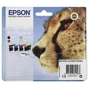 Epson T0715 Gepard Tinte Cmyk Multipack  C13T07154012 kārtridžs
