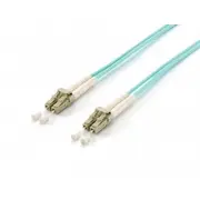 Equip fibre optic patchcable Lc-Lc duplex Mm 50/125 Om3 Lsoh 2M  255412 tīkla kabelis