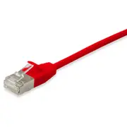 Equip Patchkabel Cat6A  F/Ftp 2Xrj45 15.00M rot Slim Lszh 606150 tīkla kabelis
