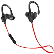 Esperanza Eh188R - Bluetooth Sport Earphones Black/Red  5901299941362