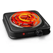 Esperanza Ekh012K Black electric stove  Hkespke0Ekh012K plīts virsma