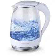 Esperanza Ekk011W Electric Kettle glass Salto Angel 1 7 L  Elektriskā Tējkanna