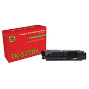 Everyday - black compatible remanufactured toner cartridge Alternative for Kyocera Tk-5270K Green World Alliance return program  006R04813