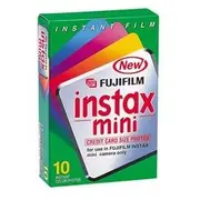 Fujifilm instax mini color 10 4547410173796  Filmcolminiglossy10 1006798 16386004 16567816 foto papīrs