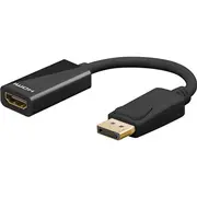 Goobay Displayport/Hdmi Adapter Cable 67881 0.1 m 