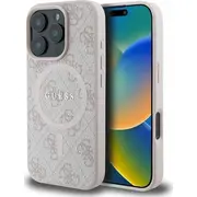 Guess Ring Classic Logo do iPhone 16 Pro rozowy  Guhmp16Lg4Gfrp 13926124 3666339327347 maciņš apvalks mobilajam telefonam