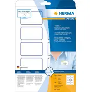 Herma Textile/Name Labels  80X50 20 sh.DIN A4 wh/blue 200Pc. 4410 uzlīmju printeris