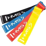 Hms Gu04 Fitness un Triks treniņu pretestības 4X gumiju komplekts 4.5-25Kg Miks Krāsas  17 33 100 Sporta aksesuāri
