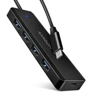 Hue-C1C  Hub 4-Port Usb 5Gbps 19Cm Usb-C cable Hue C1C centrmezgli