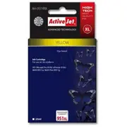Ink Activejet Ah-951Yrx For printer Hewlett Packard  compatible replacement Hp 951Xl Cn048Ae premium 25M yellow Chip Ah 951Yrx kārtridžs