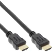 Kabel Inline High Speed Hdmi z Ethernet  4K Black 10M 17510P kabelis video audio