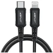 Kabel Usb Acefast Usb-C - Lightning 1.8 m Czarny 6974316281306  87589 87589-Uniw C4-01-C-L black kabelis