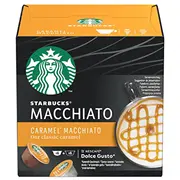 Kafijas kapsulas Starbucks Caramel Macchiato  Nescafe Dolce Gusto 7613036943529 7334016 piederumi kafijas automātiem