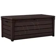 Keter Uzglabasanas kaste Brightwood Storage Box 454L bruna 29194454590  7290103664862 230400 Dārza mēbeles