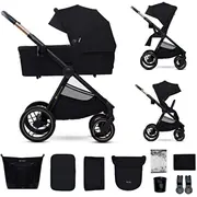 Kinderkraft universal stroller 2In1 Nea 2.0  midnight black Ksnea002Blk2000 5902533926008 3010101-2200 bērnu ratiņi