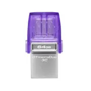 Kingston 64Gb Datatraveler microDuo 3C  Dtduo3Cg3/64Gb Usb Flash atmiņa