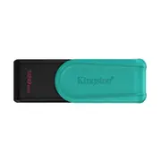 Kingston Usb Flash Drive  Datatraveler Exodia S 128 Gb 3.2 Gen 1 Black/Turquoise Dtxs/128Gb atmiņa