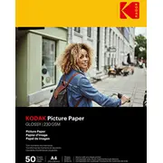 Kodak Picture Paper 230G 11.8 mil Glossy 4/6X100 9891267 926798912670  foto papīrs