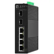 Levelone Switch  6X Ge Igs-2106P 2Xsfp 4Xpoe Outputs sw Igs 2106P komutators