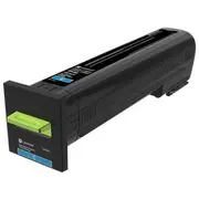 Lexmark 72K20C0 8000 pages Cyan Lasertoner  Patrone toneris