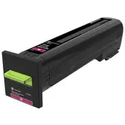 Lexmark 72K2Xme Patrone Magenta Lasertoner  kārtridžs