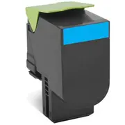 Lexmark 80X Cyan Toner Cartridge High Corporate 3K  80C2Hce toneris